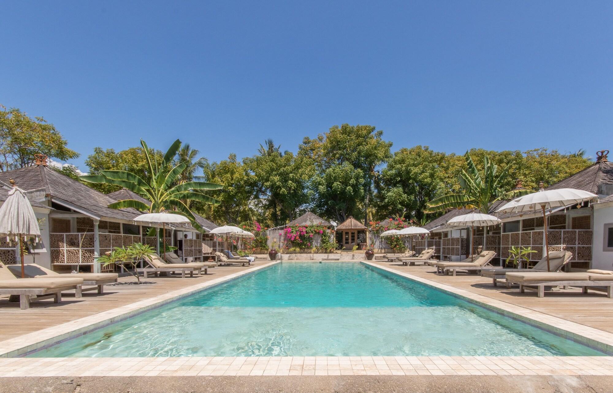 Les Villas Ottalia Yoga & Diving, Gili Meno Zewnętrze zdjęcie