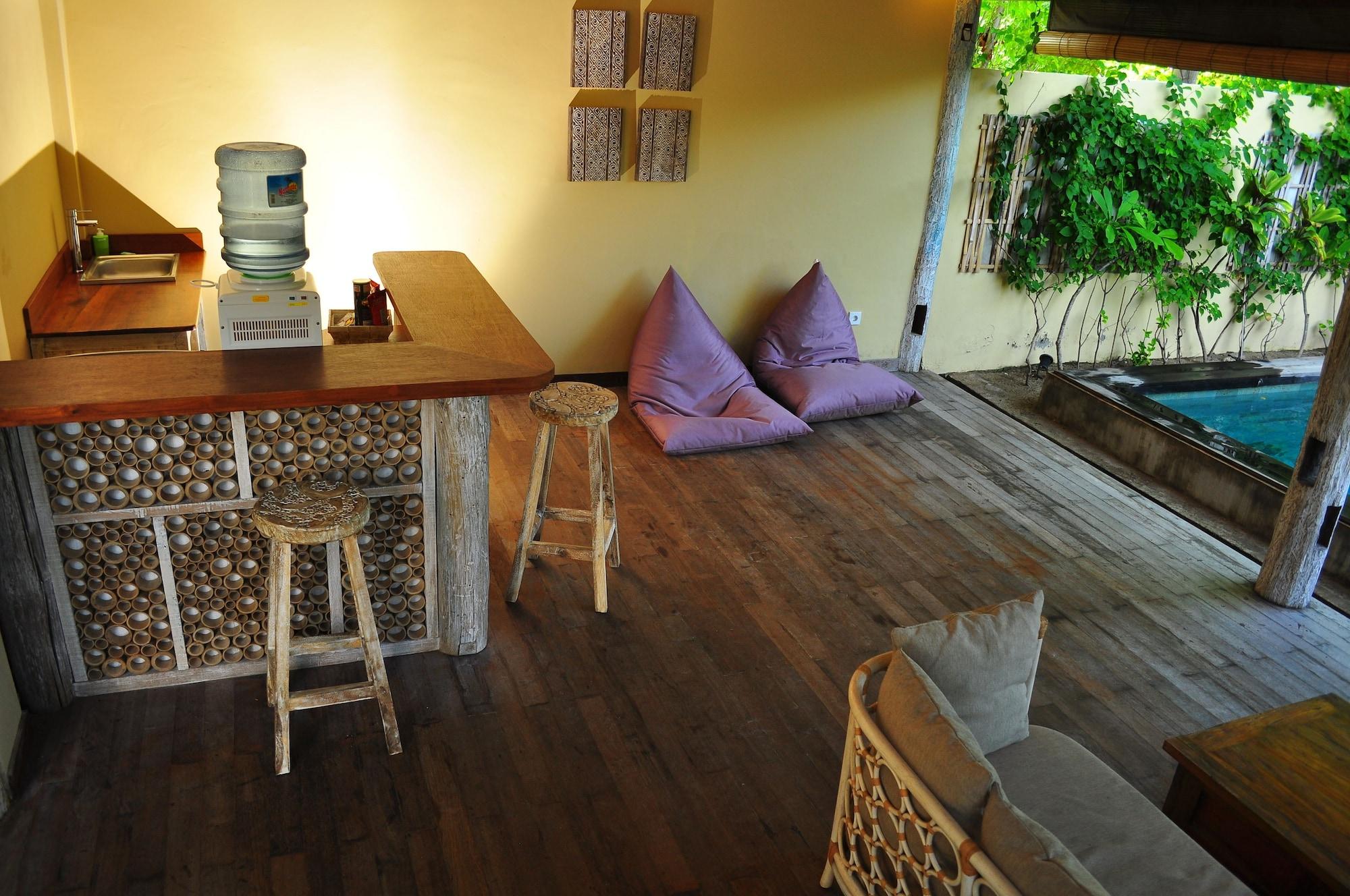 Les Villas Ottalia Yoga & Diving, Gili Meno Zewnętrze zdjęcie