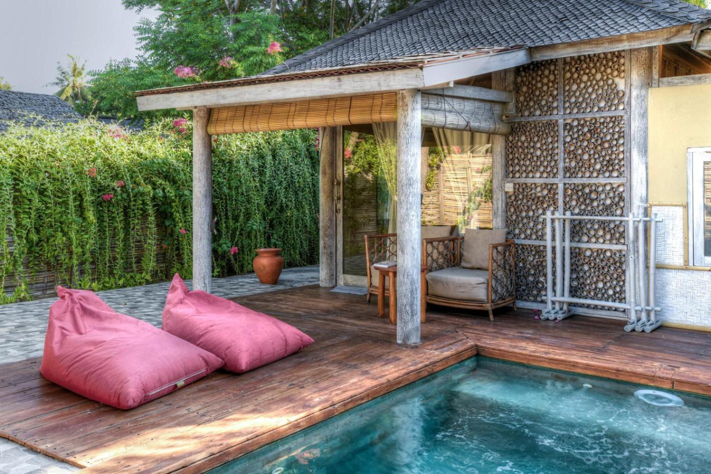 Les Villas Ottalia Yoga & Diving, Gili Meno Zewnętrze zdjęcie