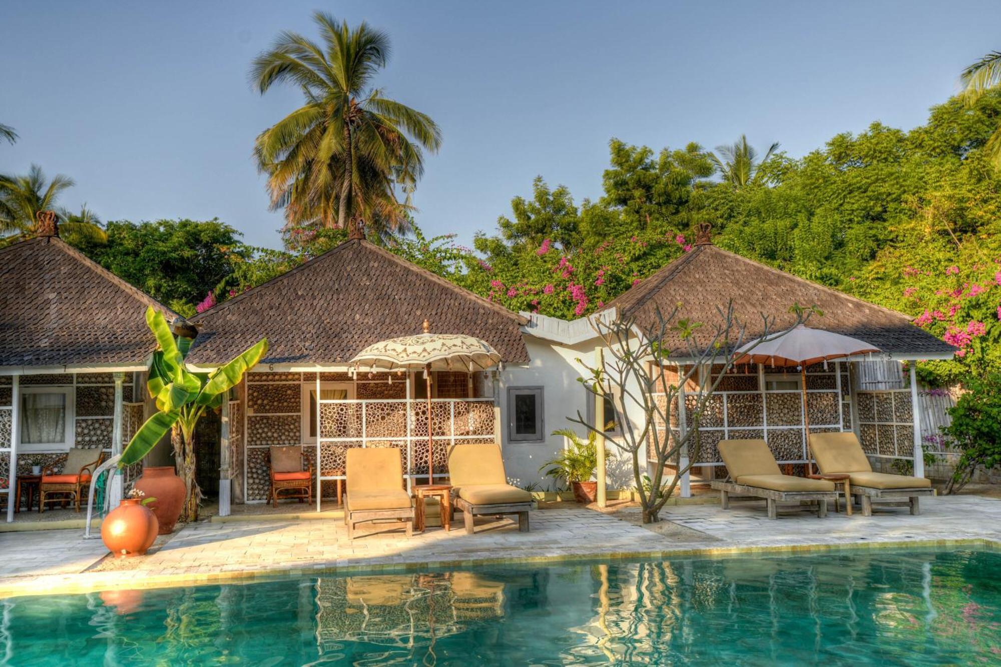 Les Villas Ottalia Yoga & Diving, Gili Meno Zewnętrze zdjęcie