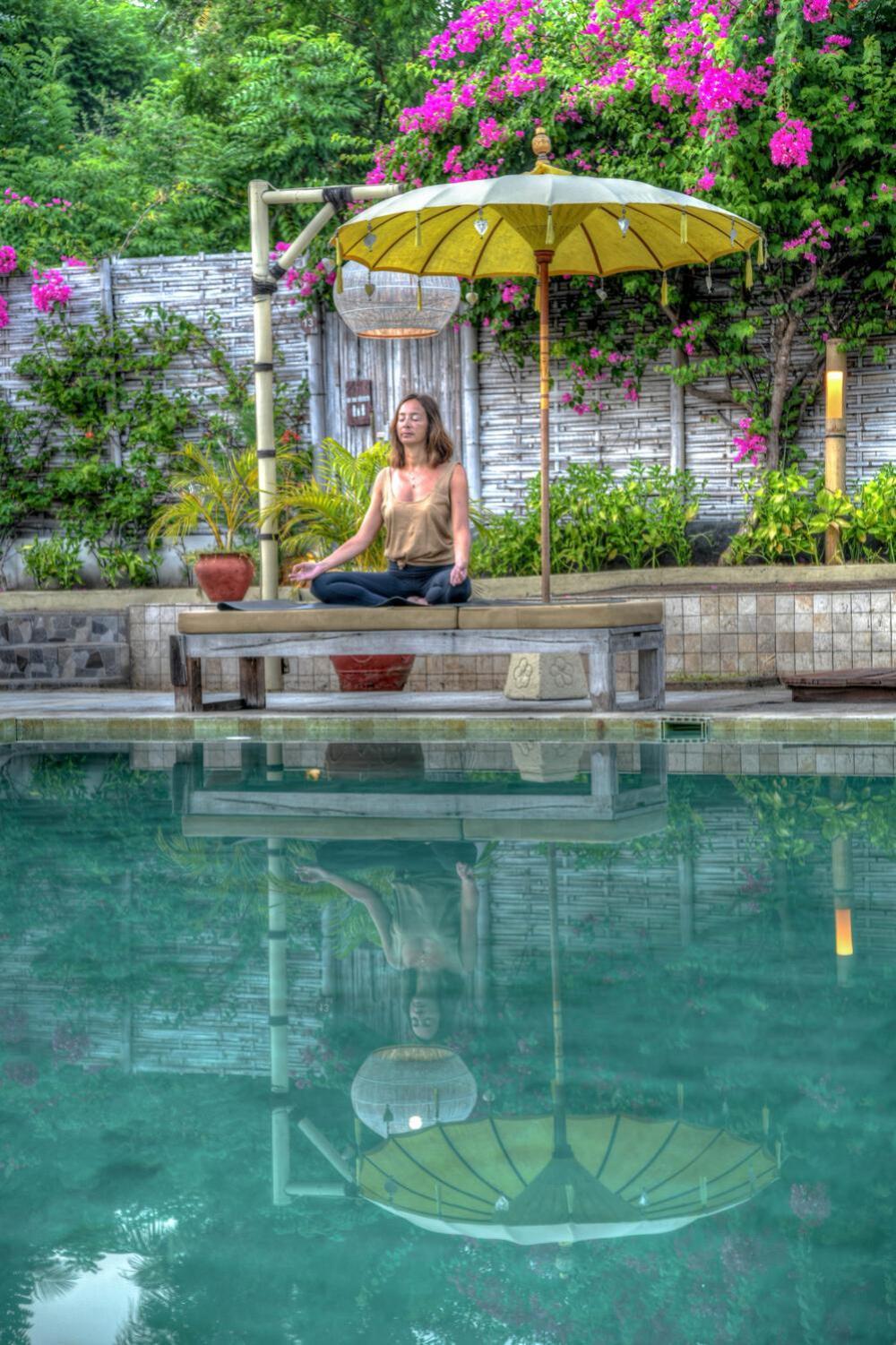 Les Villas Ottalia Yoga & Diving, Gili Meno Zewnętrze zdjęcie
